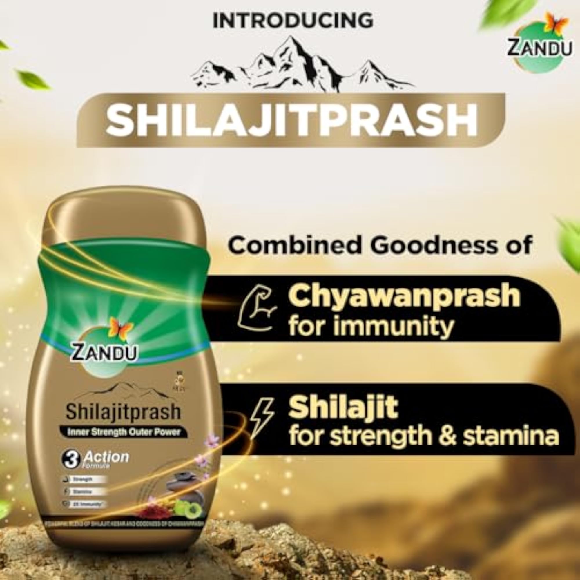 Zandu Shilajitprash 450g, Immunity & Strength Booster