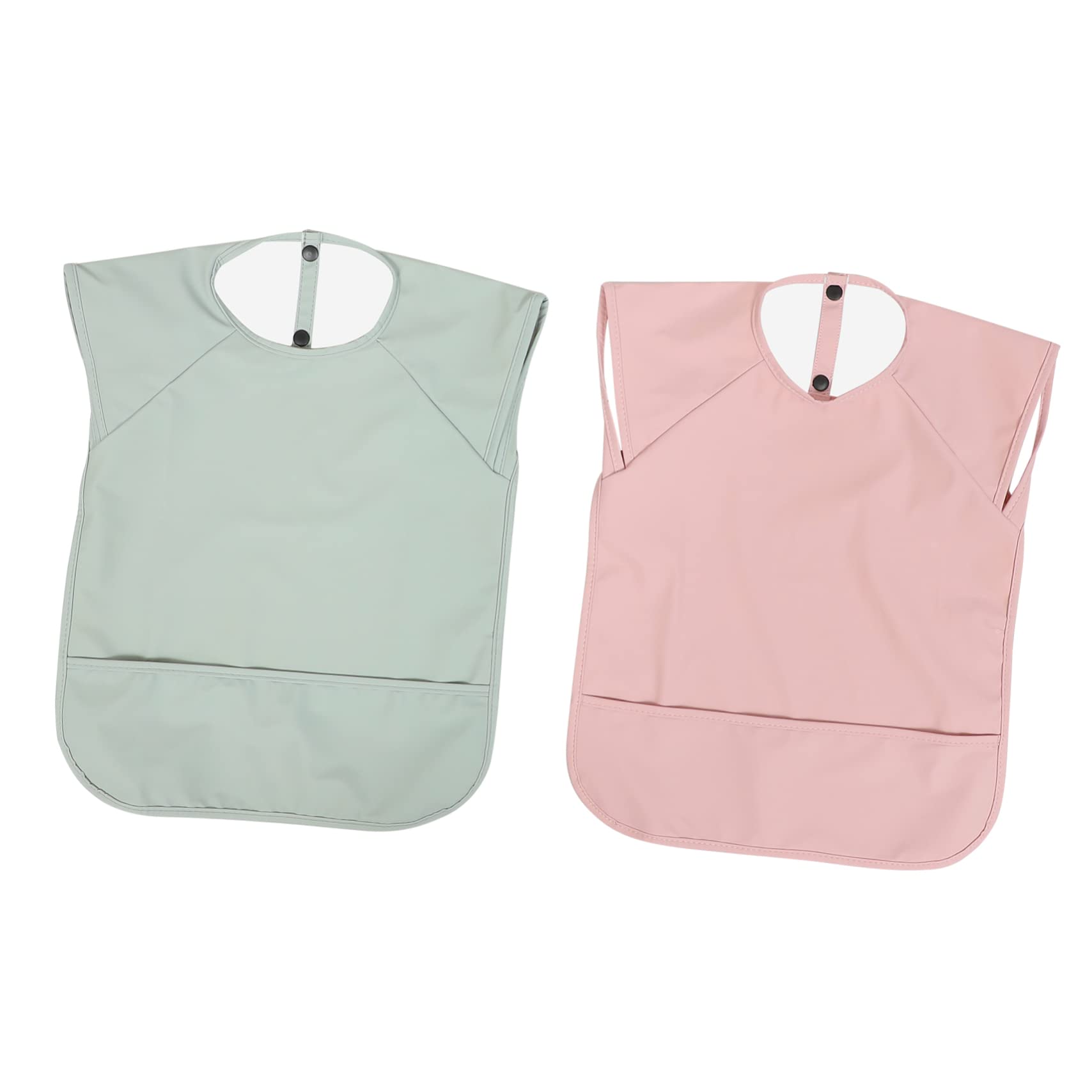 bebe comiendo babero baberos para bebe protectores de ropa de adulto babero babero baberos impermeables baberos bebe babero impermeable babero de alimentación del bebé PU