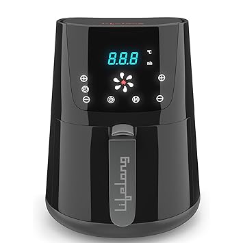 Lifelong LLHFD421 HealthyFry Pro 4.2L Digital Air Fryer with Curated 7-Preset Menu, Touch Control & Digit