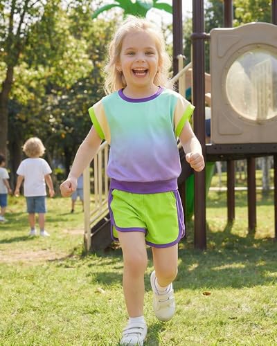Image of Weebaby Baby Clothes Girl Toddler Summer Outfits Infant Casual Sleeveless Halter Ruffle Tank Cute Short Set Baby Clothing