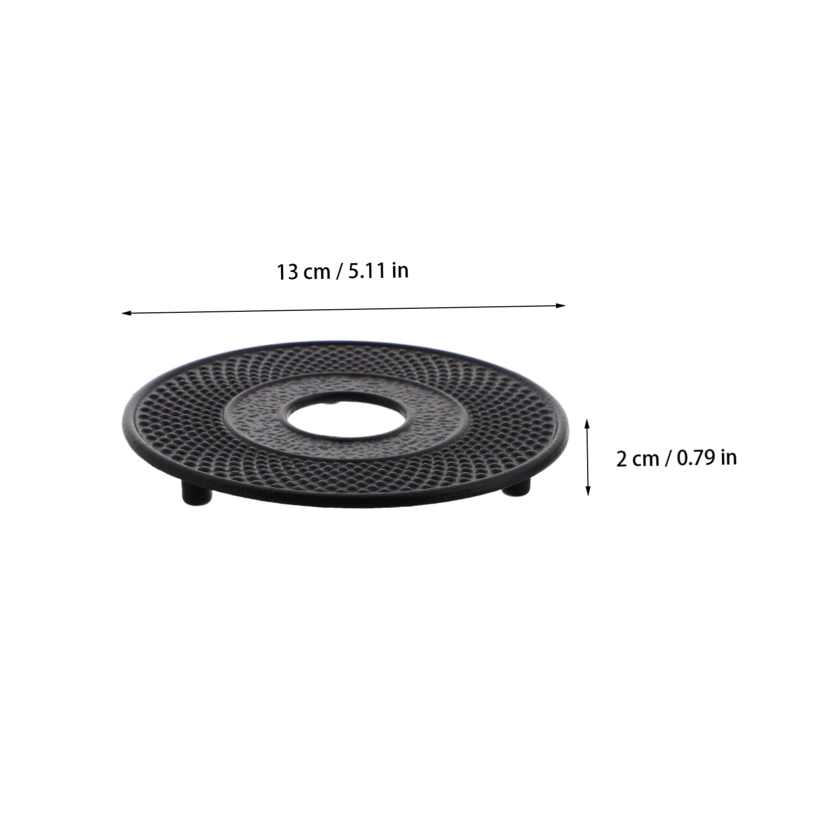 ABOOFAN 2pcs Iron Kettle Accessories Heat-Absorbing Pad Coaster for Tea Kettle Teapot Holder Stand