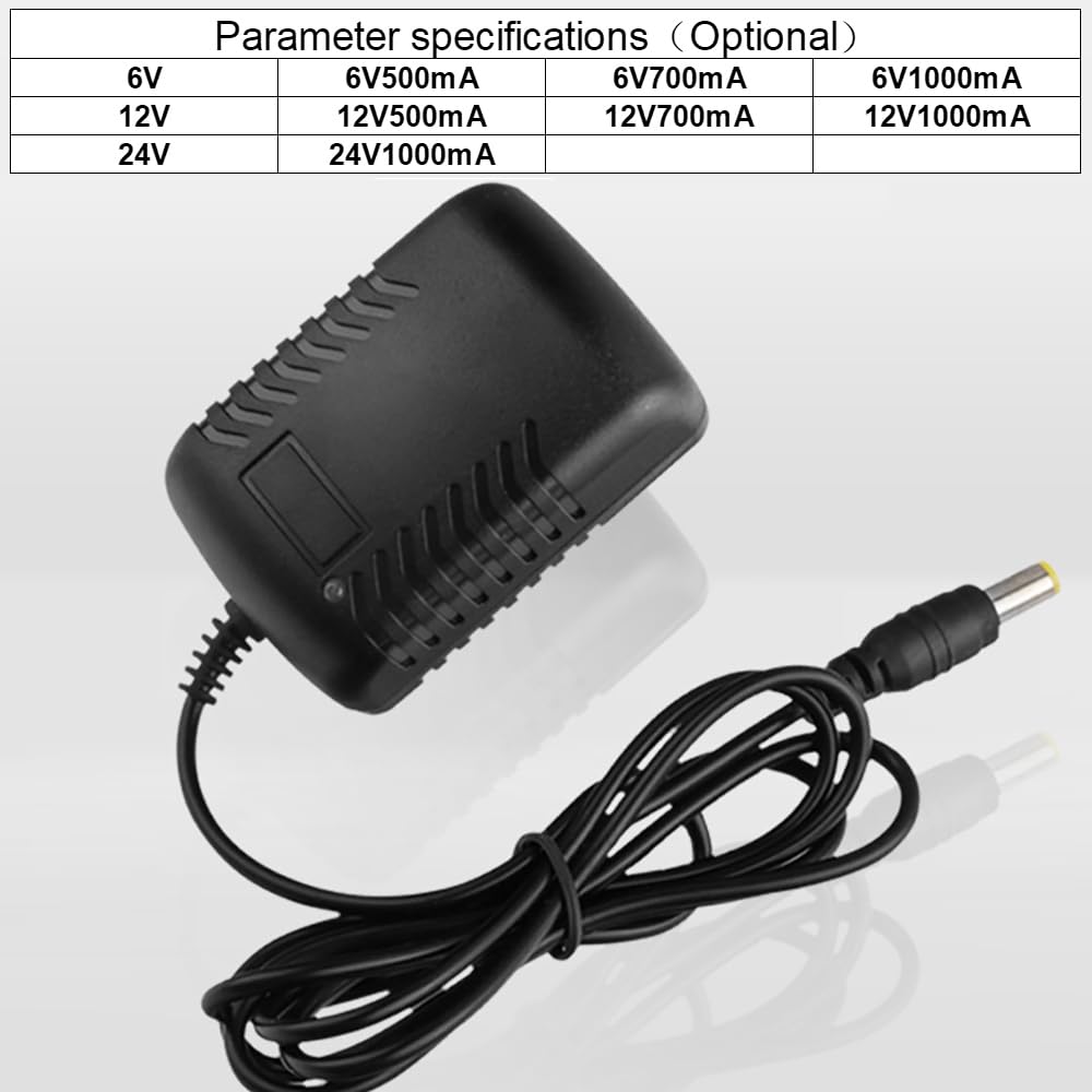 12V700mA Kids Ride on Charger Battery Charger for Kids Ride On Toys Ride Toy Electric car Charger Universal Charger for Best Choice,Wrangler, Trax,SUV