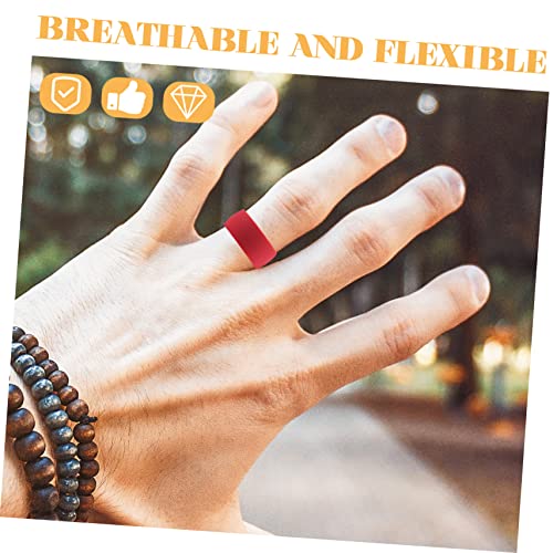 Anillos deportivos de silicona para fitness hombre miniatura 3