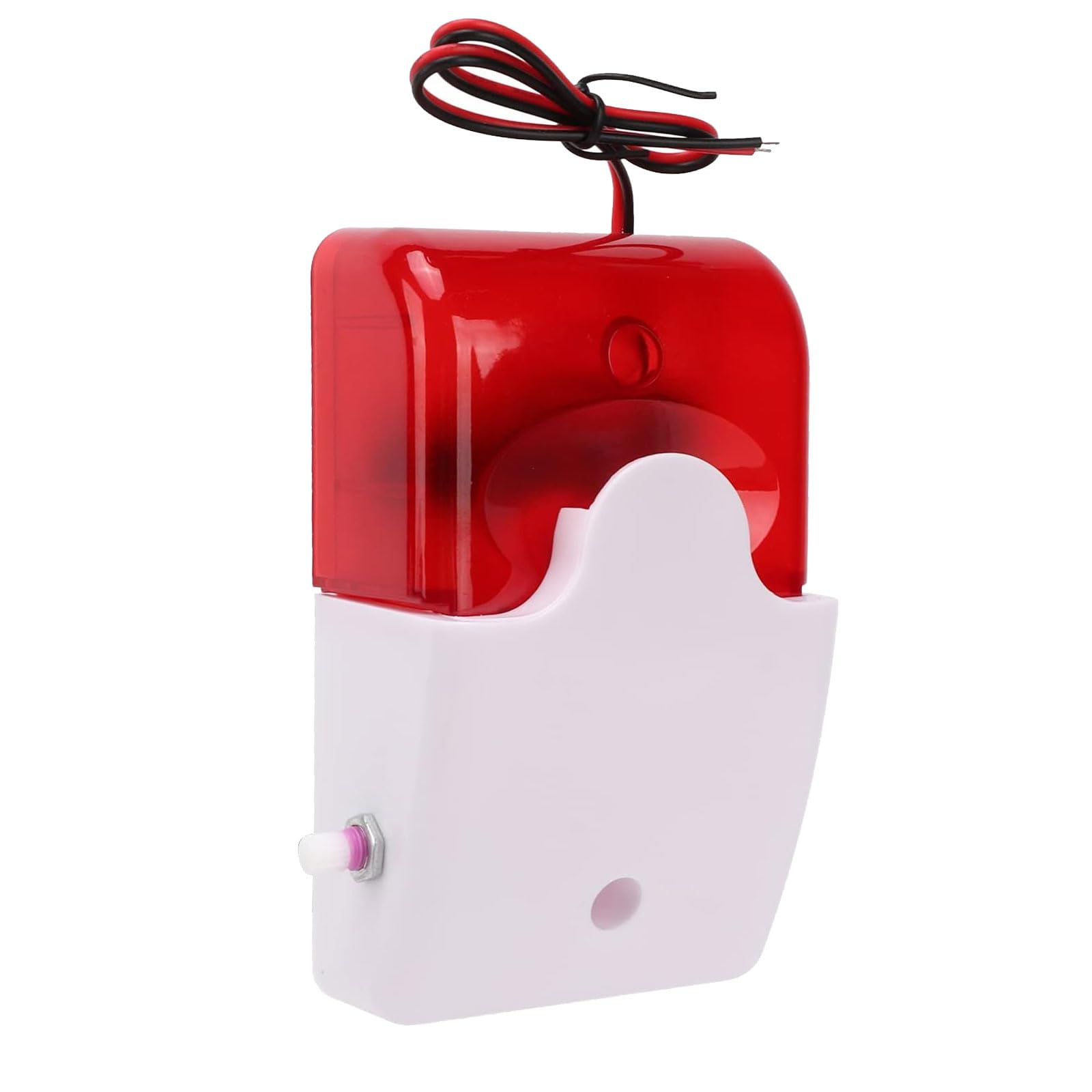 Security Warning Light Siren Outdoor Alarm 220v Siren Alarm Impact Resistant Adjustable for Home Security