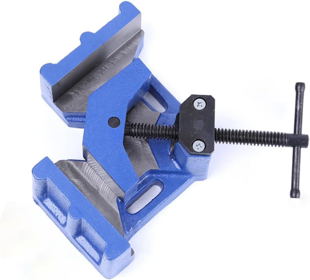 Iron Right Angle Clamp Wood Angle Clamp Skid Handle for Woodworking Framing Welding