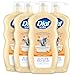 Dial Kids Body + Hair Wash, Peachy Clean, 24 Ounce (Pack of 4)