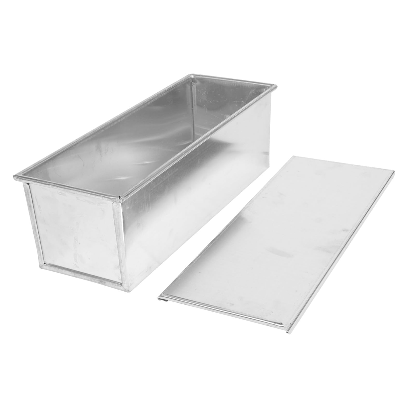 Kastenform mit Deckel Antihaftbeschichtet für Brotbacken und Toasten Formstabil und Langlebig