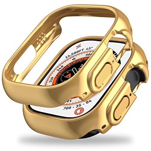 Miimall Compatible with Apple Watch Ultra 49mm Case, Hard PC Frame Bumper without Screen Protector