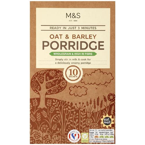 Marks and Spencer Oat & Barley Porridge 360g Grocery