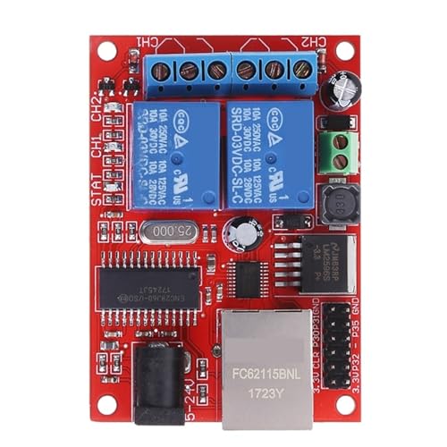 Module de contrôleur TCP/UDP Ethernet 2 canaux avec relais temporisé web - 3