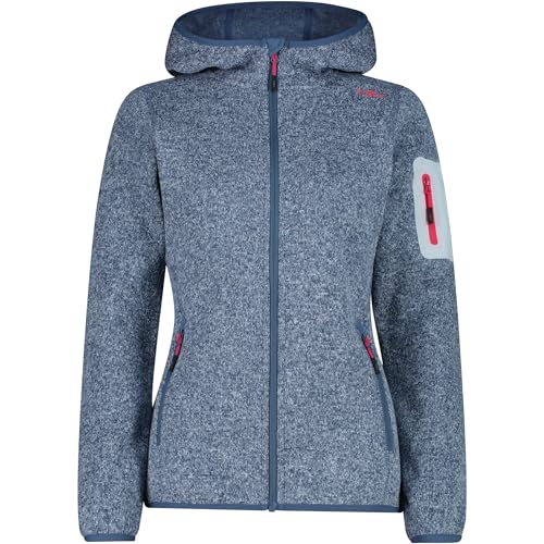 Veste à capuche CMP femme space blue S isolante et respirante
