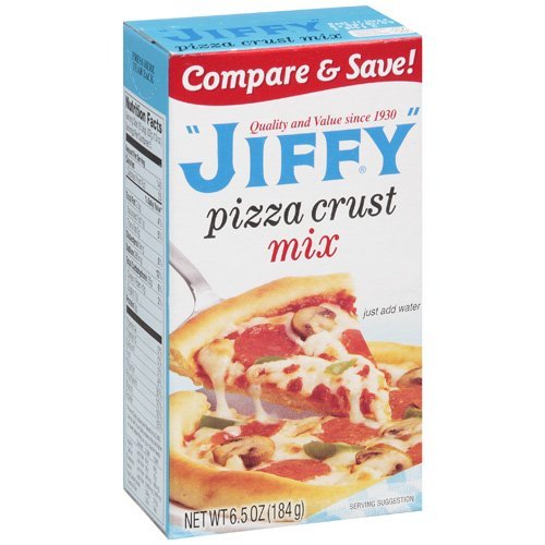 Jiffy Jiffy Pizza Crust Mix, 6.25 oz (Pack of 24)