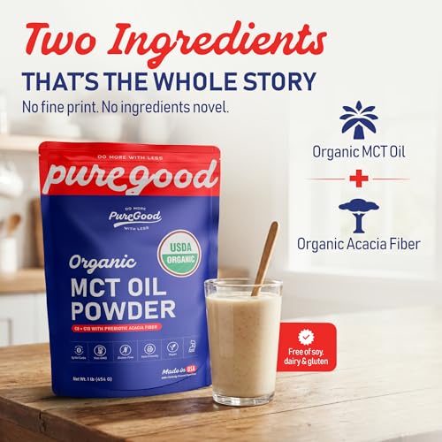 PureGood Organic MCT Oil Powder