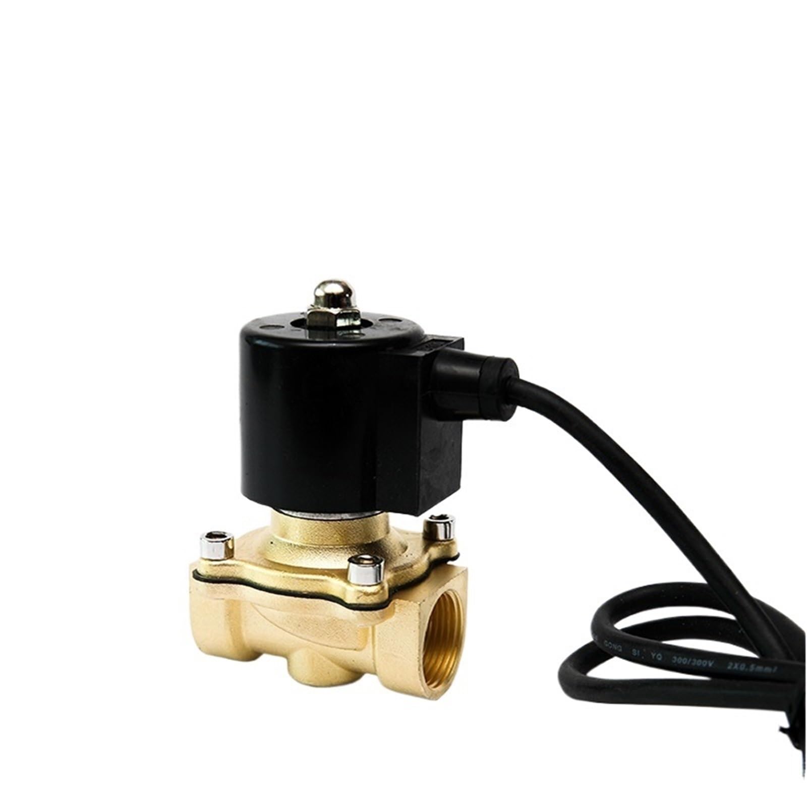 Électrovanne de fontaine en laiton 1 pouce DN25 24VDC électrovanne normalement fermée