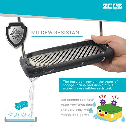 ZCCZ - Porta asciugamani da cucina e porta spugne