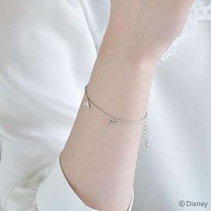Amazon.co.jp: [ディズニー] アナと雪の女王 シルバー ブレスレット