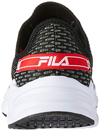 Tênis Fila Shifter, Masculino, Preto/Vermelho/Branco, 39