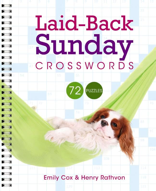 Laid-Back Sunday Crosswords Spiral-bound โ September 3, 2013