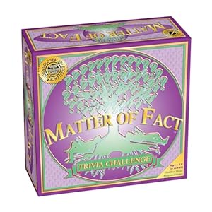 Matter of Fact – A Rapid-Fire Trivia Challenge Board Game Featuring Unique Eclectic Card Categories – Adults & Family Game Night