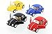 Kinsmart Classic Beetles, Matte Diecast Cars - Set of Four 5 inch Diecast Model Cars