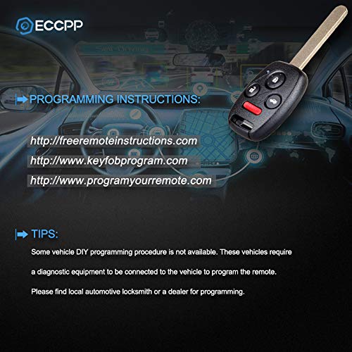 Amazon.co.jp: 新しい交換キーレスエントリーキット、ECCPP