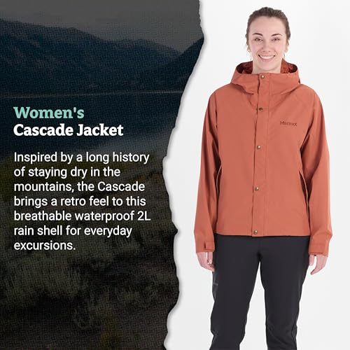 Image of MARMOT Women's Cascade Durable & Waterproof Rain Jacket