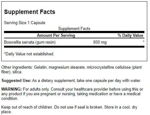 Full Spectrum Boswellia Double Strength