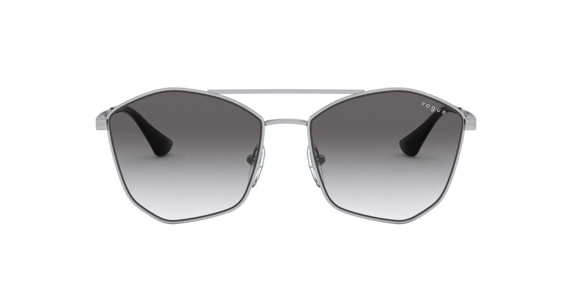 vogue eyewear UV Protected Irregular Sunglasses for Women ( 0VO4154SI | 55mm | Grey )-picture-35