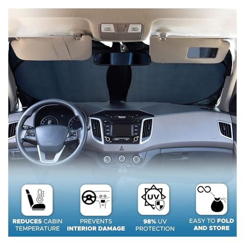 Protection intérieure BYD Dolphin pare soleil haut de gamme - 4