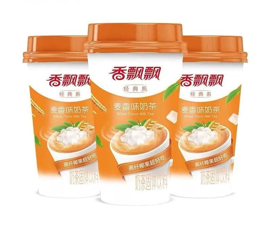 Amazon | 香飘飘 奶茶 饮料 冲调饮料 (1, いちご味) | ODECHO