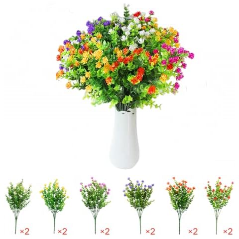 Siganorpy 12 Bundles UV Resistant Flowers Cover