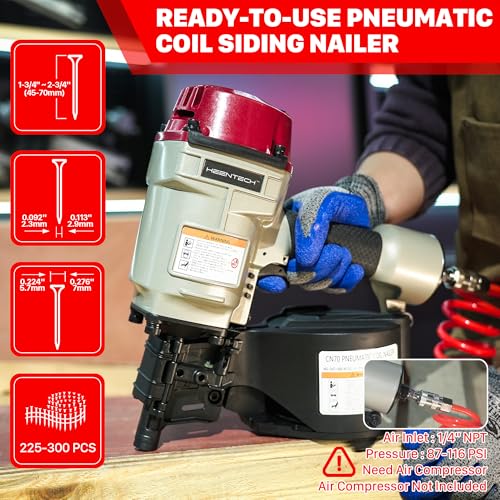 KEENTECH CN70 Pneumatic Siding Nailer