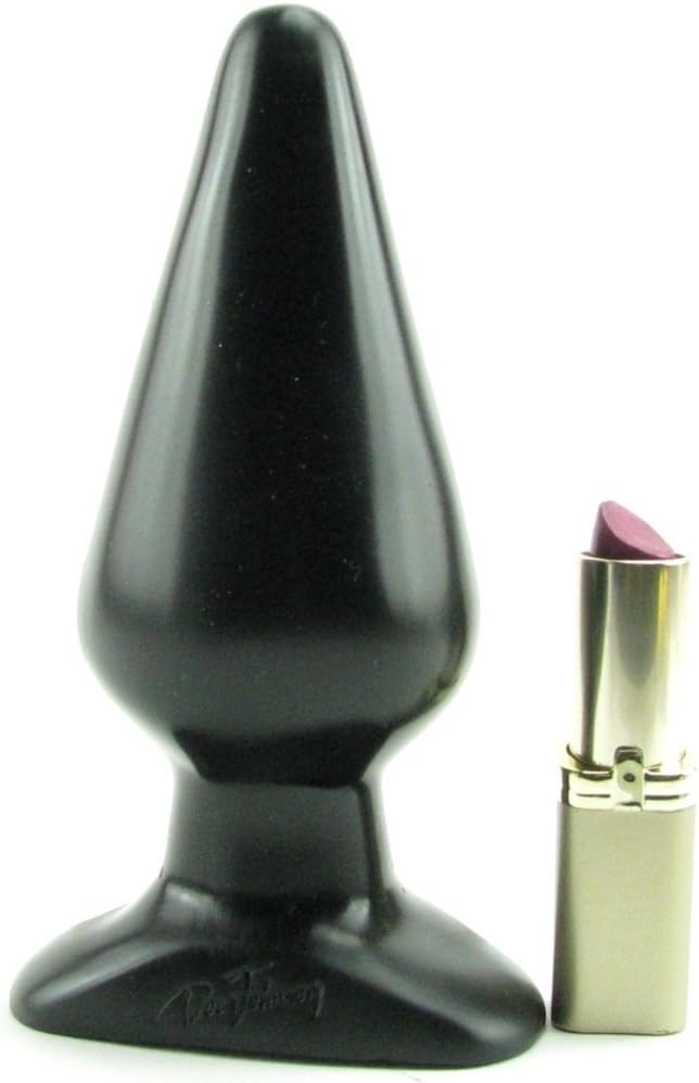 Doc Johnson Anal Plug, Large, Black
