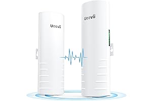 ueevii Outdoor Wireless Bridge WiFi Extender for Home Business
