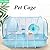 XXLYY Luxury hamster cage hamster supplies complete set of Golden Bear Villa Golden Bear cage complete set of Hamster Villa,Blue