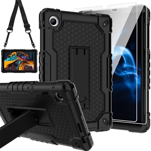 Bige For TCL TAB 8 LE Model 9137W Case,360 Degree Rotary Stand With Cute Pattern