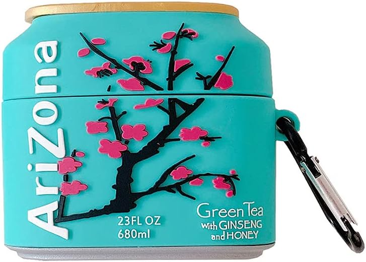 BNBKIKO Compatible Beats Studio Buds Case, 3D Cute Silicone Beats Studio Buds Case, Kawaii Stylish and Cool Design Skin, Suitable for Teen Girl and Boy. (Type B/Arizona Bottle)