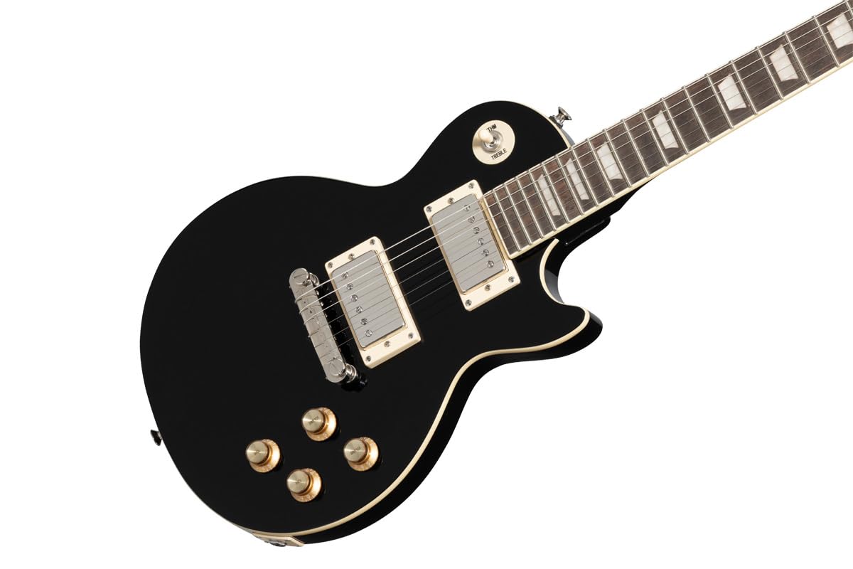 Amazon | Epiphone/Power Players Les Paul Dark Matter Ebony  