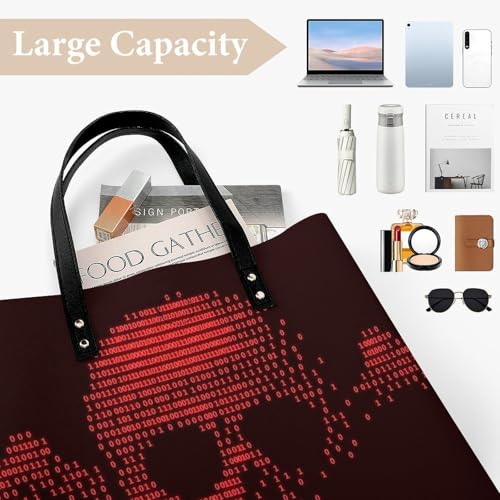 Sac à bandoulière tote bag voyage imprimé crânes parfait pour vos sorties en ville