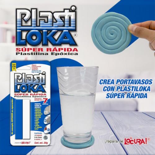 Image of PlastiLoka Super Rapida Epoxy Plasticine, 20g, Fast Setting
