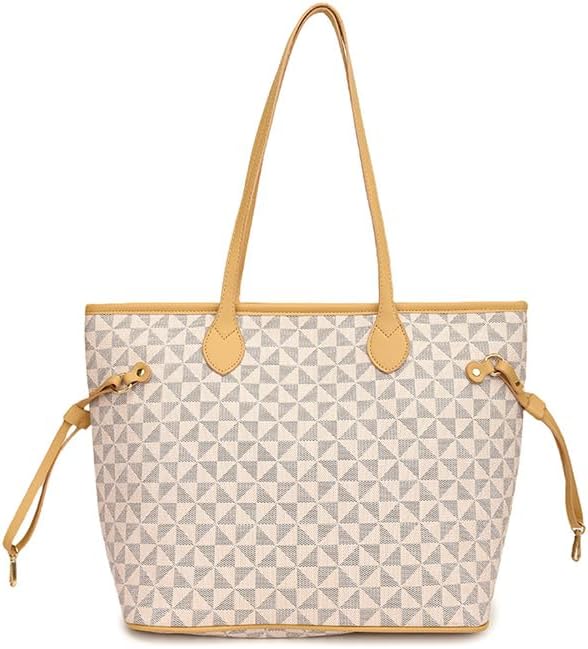 Women Tote Bag Handbags PU Leather Fashion Hobo Shoulder Bags 2pcs with Coin Purses - Image 3