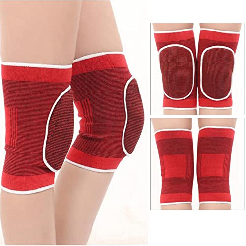 Meadawgs® Protective Knee Pads Pro Thick Sponge Avoidance Kneeling Kneepad Red