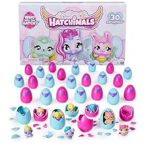 Hatchimals Alive CollEGGtibles 30 Egg Mystery Value Pack – Mini Figures Ultimate Cracking Set: Who Will You Hatch – Easter Basket Pack -30 Unique Figures, Party Favors, Easter Egg Pack (Age 3+)