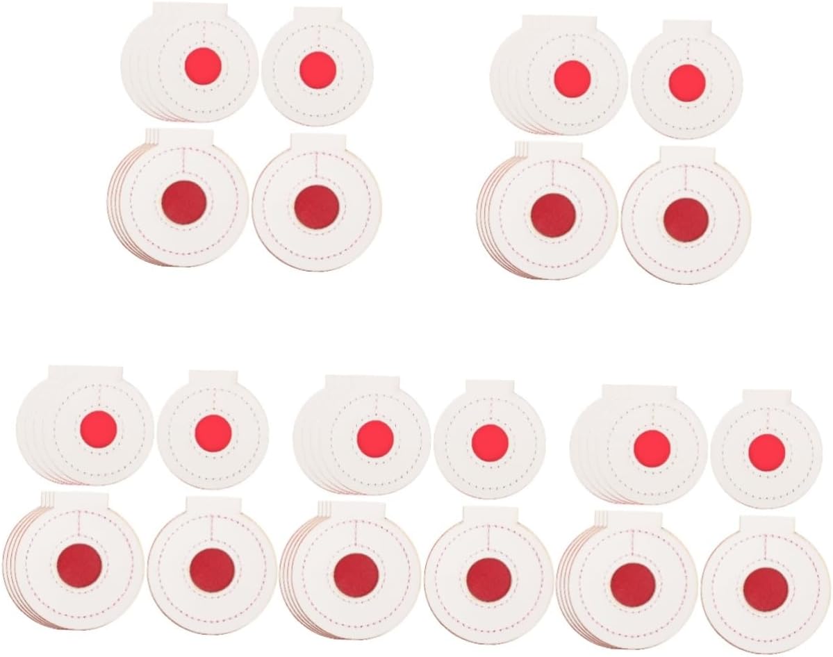 balacoo 50pcs Microfiber Training Precision Practice Tool for Games Lightweight Compact Hanging Design for Skill Improvement and Accuracy Enhancement