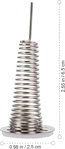 Miniatura 9 de EXCEART 10 piezas de tablero de instrumentos de juguete base de muñeca base de resorte del tablero de instrumentos del coche cabeza oscilante de