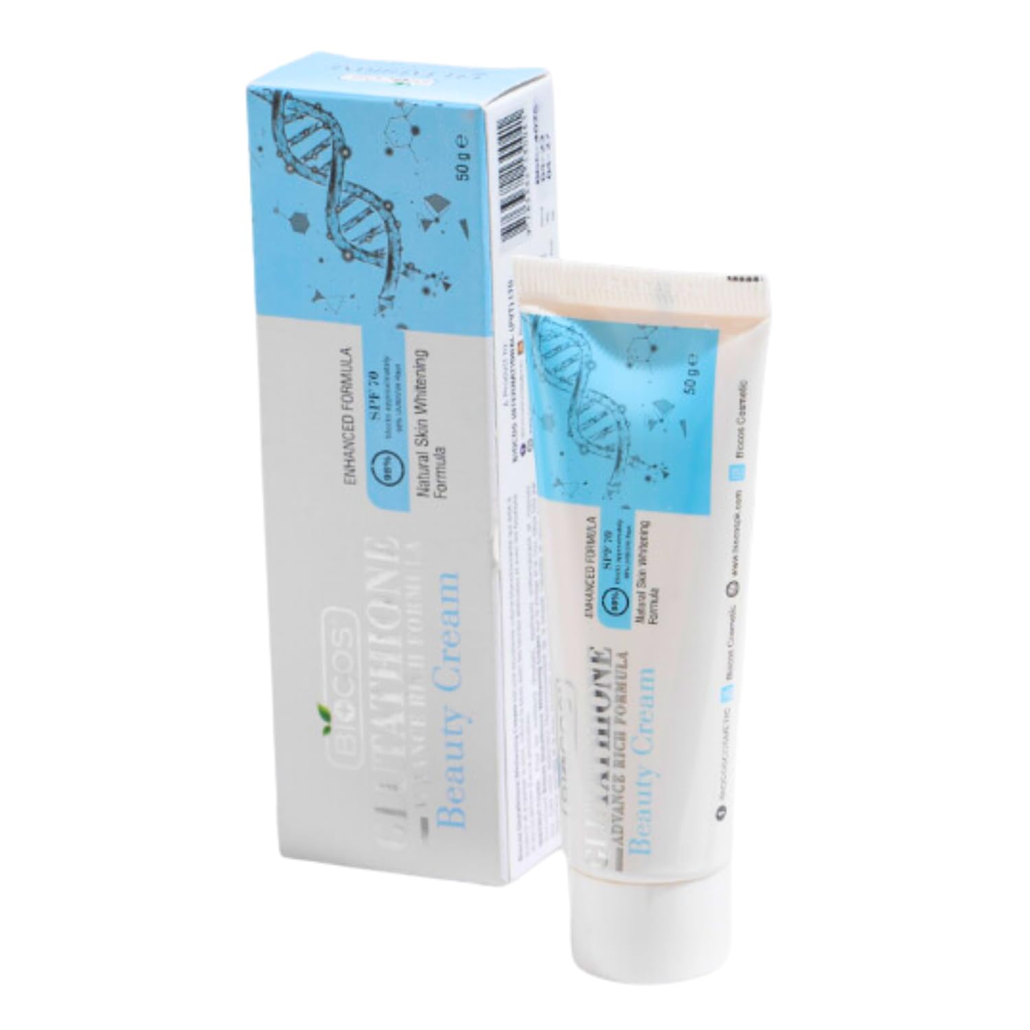 BIOCOS Glutathione Advance Rich Formula Beauty Cream SFP 70 Block 98% UNB  Rays Summer Holiday Travel Beauty Cream : Amazon.co.uk: Beauty