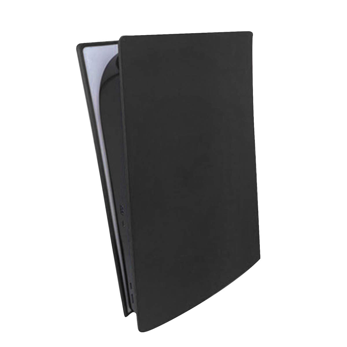 DOMILINA PS5 Silicone Skin Cover, Dustproof Anti-Scratch Anti-Fall Protector Case for Sony Playstation 5 Digital Edition Console (Digital Edition, Black)