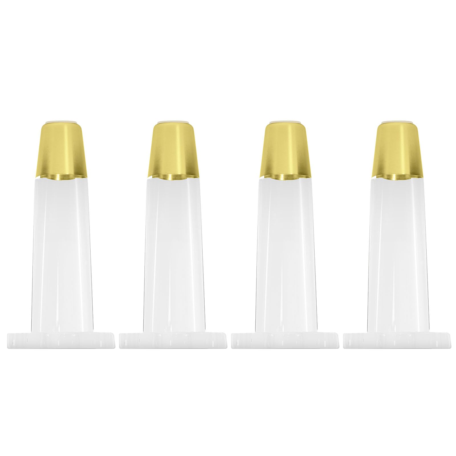 4Pcs Acrylic Furniture Legs Not Slip & Easy Install Sofa Legs Set Replacement Feet Elegant for Sofas & Cabinets Heavy Duty Acrylic