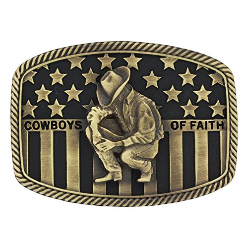 Cowboys of Faith Belt Buckle