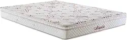 Colchão Casal Herval Atlanta, Molas Bonnel, 20 x 138 x 188 cm, Floral